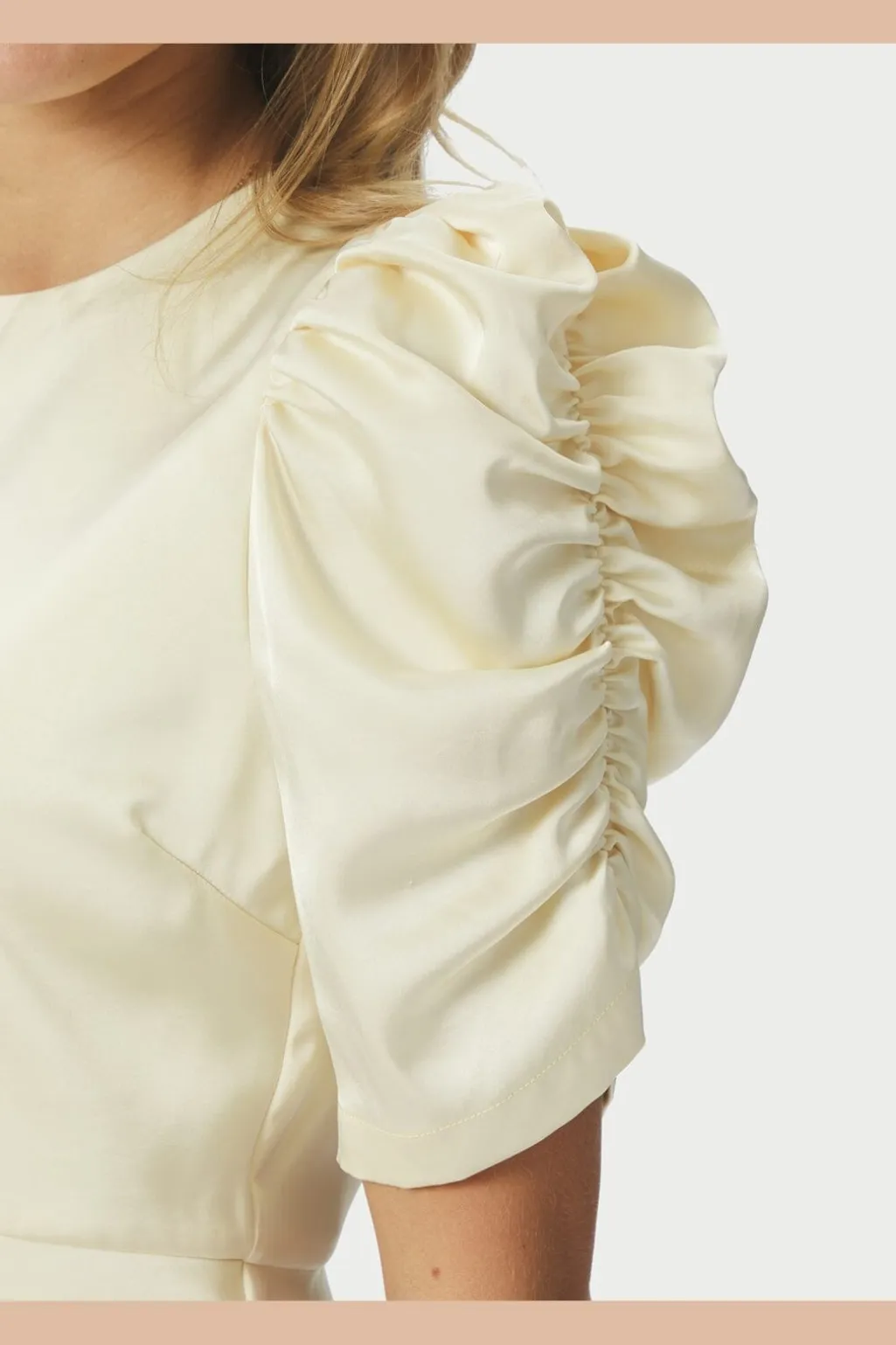 Nnbenua Heavy Sateen Blouse 167069