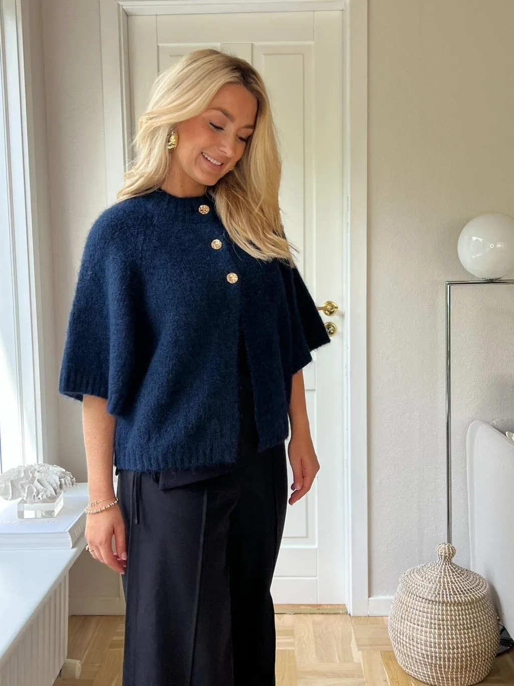 Nnbenuta Fluffy Knit Cardigan 165816