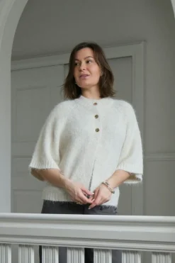 Nnbenuta Fluffy Knit Cardigan 165816