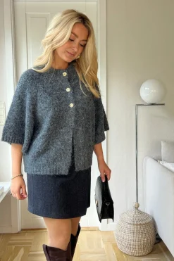 Nnbenuta Fluffy Knit Cardigan 165816