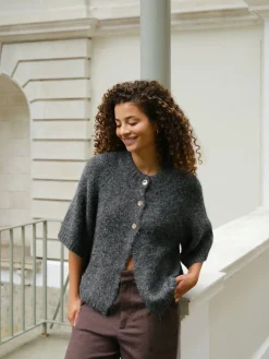 Nnbenuta Fluffy Knit Cardigan 165816
