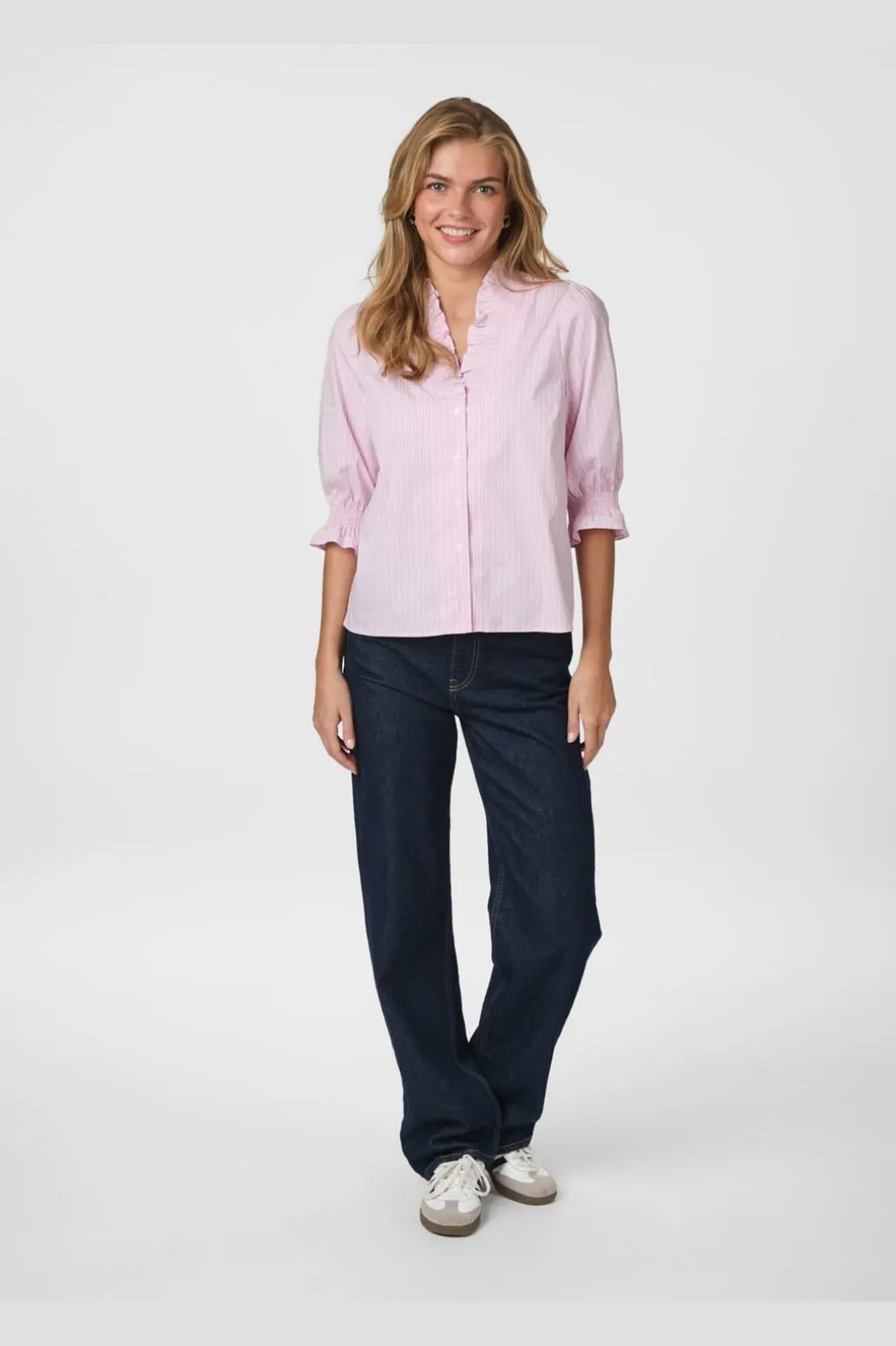Nnbriony Twin Stripes Blouse 166511