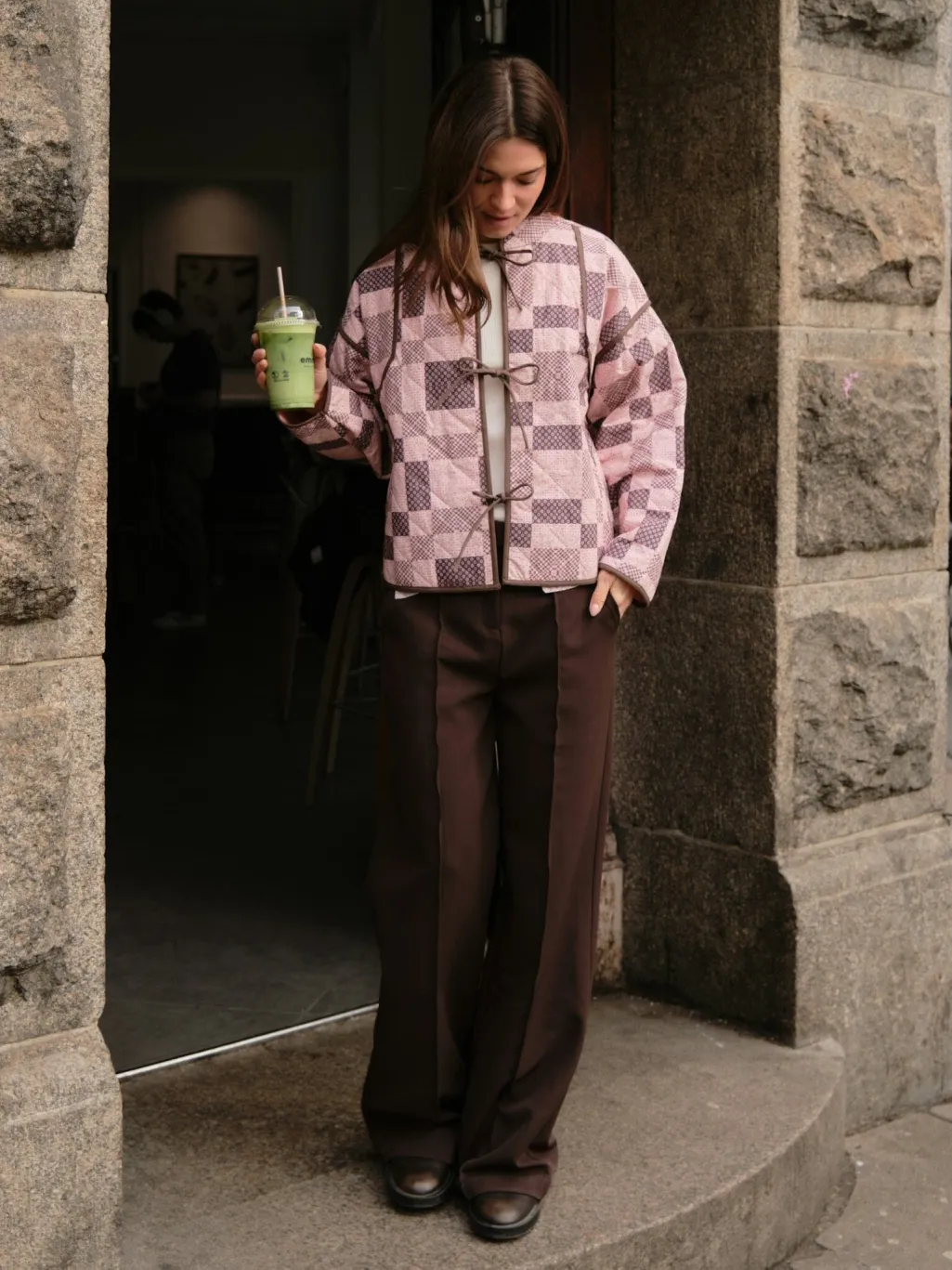 Nncalah Square Mix Jacket 164793
