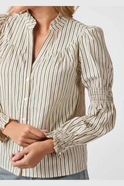 Nncamilla Contrast Blouse 164669