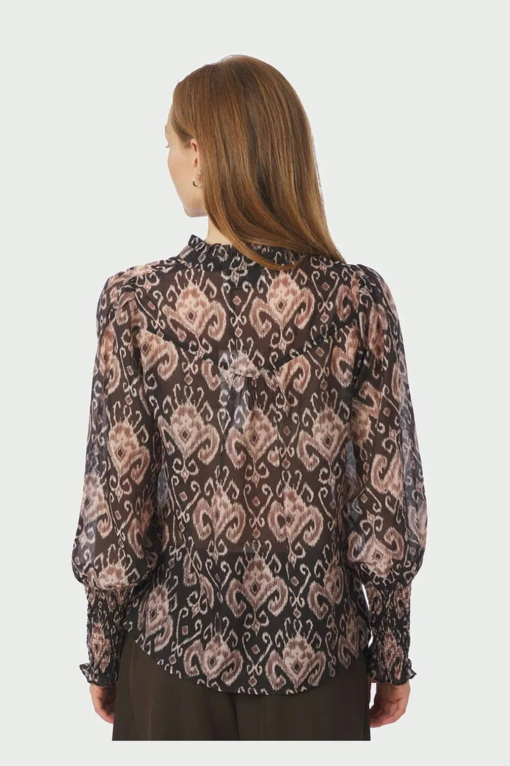 Nncamisa Print Blouse 167189