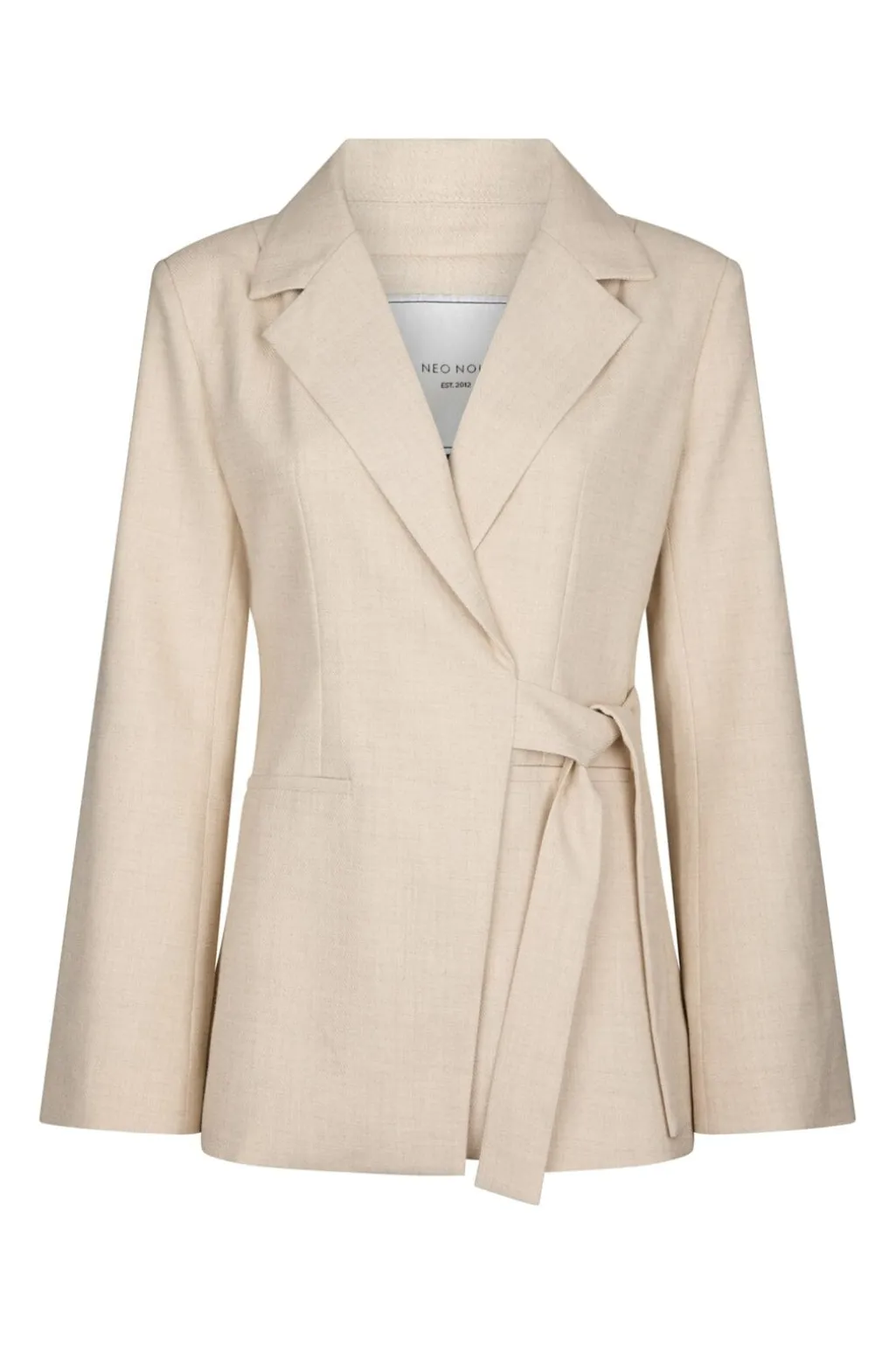 Nncarmia Melange Tie Blazer 168227