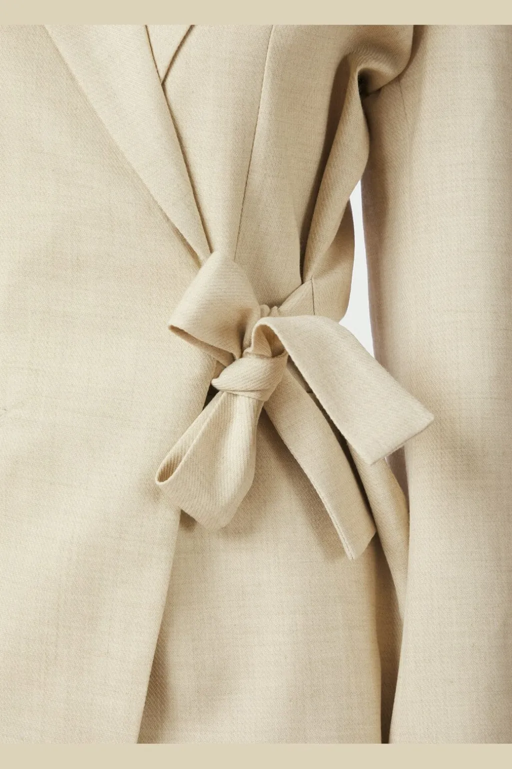 Nncarmia Melange Tie Blazer 168227