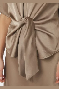 Nncasadia Heavy Sateen Blouse 165695