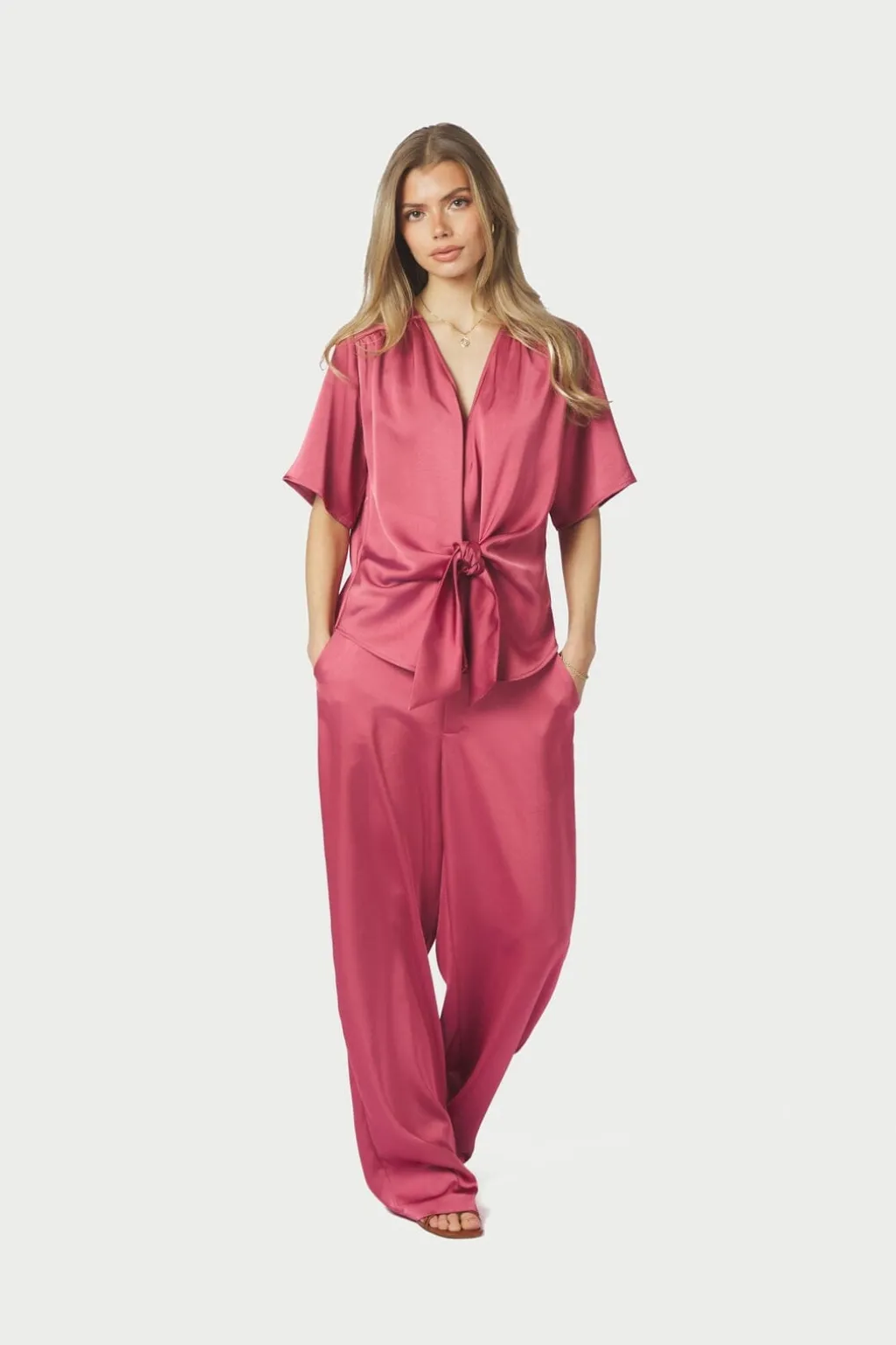 Nncasadia Heavy Sateen Blouse 165695