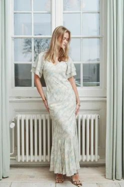 Nncelesse Print Chiffon Dress 167704