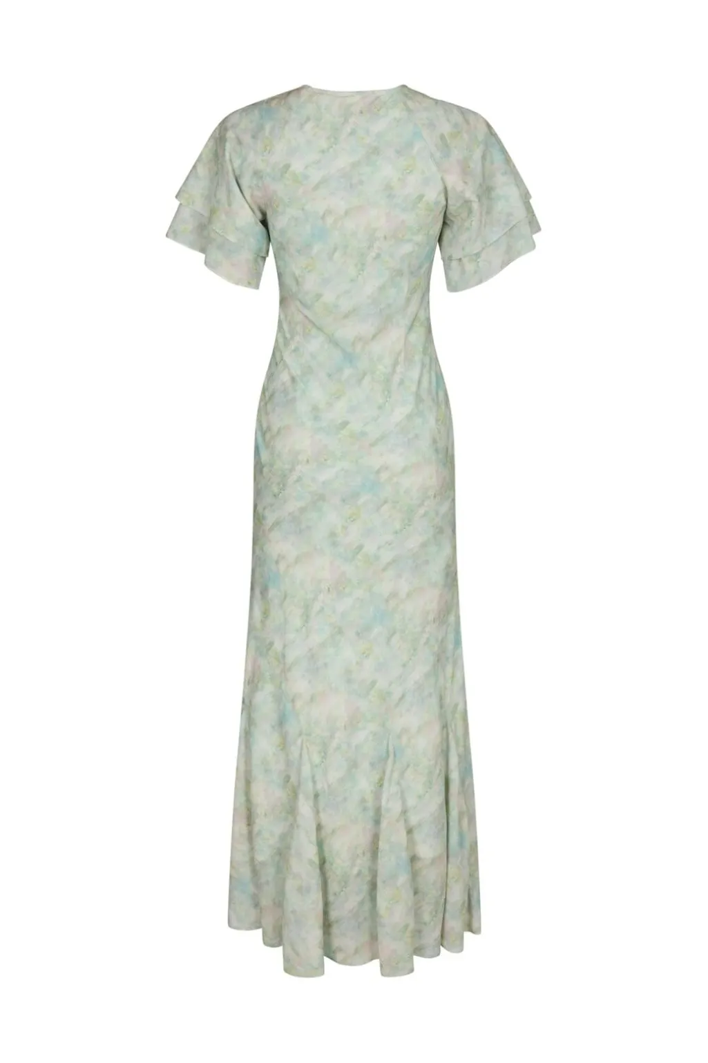 Nncelesse Print Chiffon Dress 167704