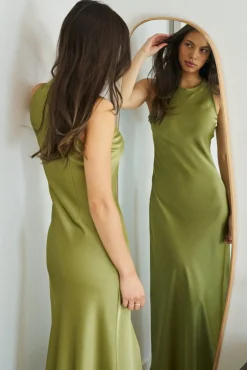 Nncelinie Heavy Sateen Dress 165621