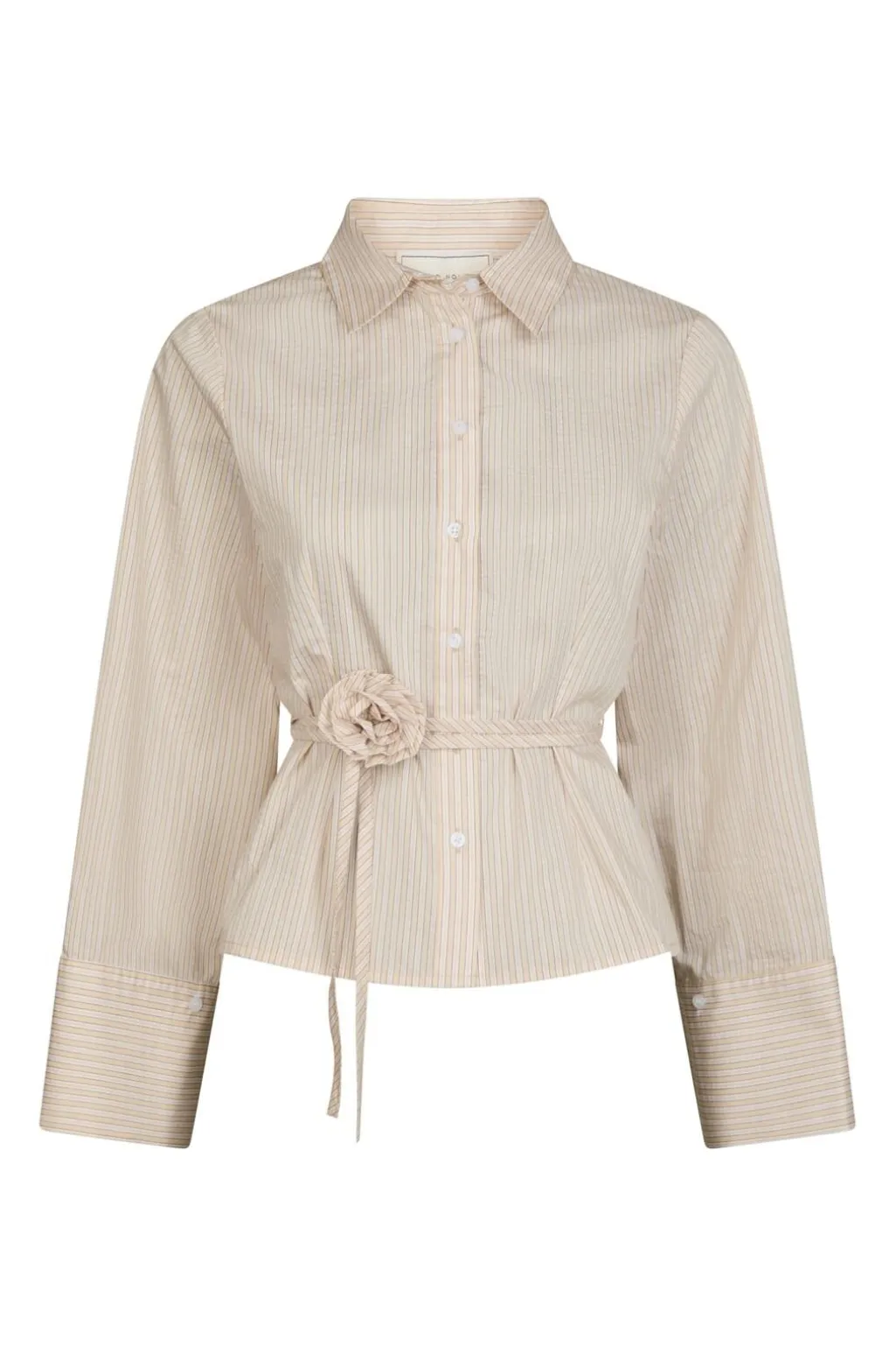 Nnclarida Rose Stripe Shirt 166504