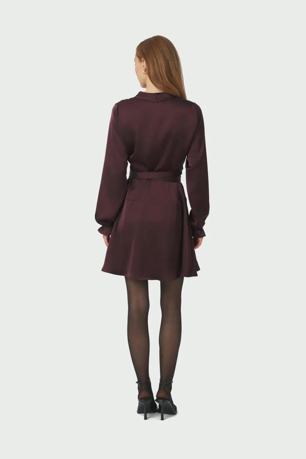 Nncolbie Heavy Sateen Dress 166483