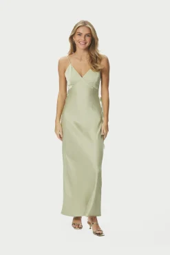 Nncolly Heavy Sateen Dress 166978
