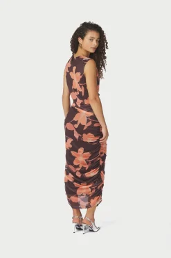 Nncorilina Flower Mesh Dress 168542