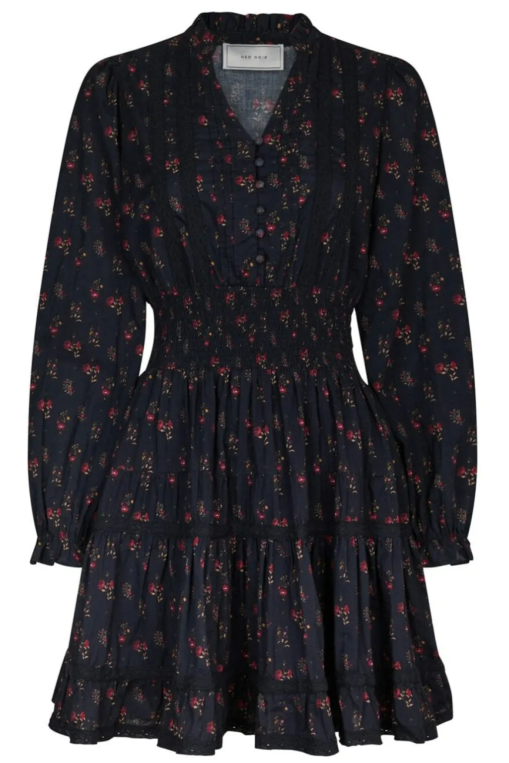Nncornell Fine Print Dress 166552