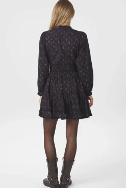 Nncornell Fine Print Dress 166552