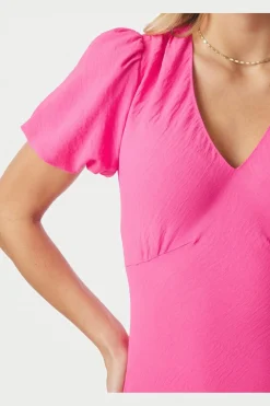 Nndariah Structure Solid Dress 168970