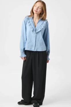 Nndegas Denim Blouse 166229