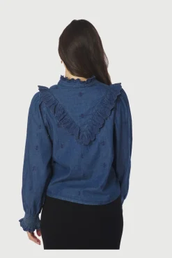 Nndegas Denim Blouse 166229