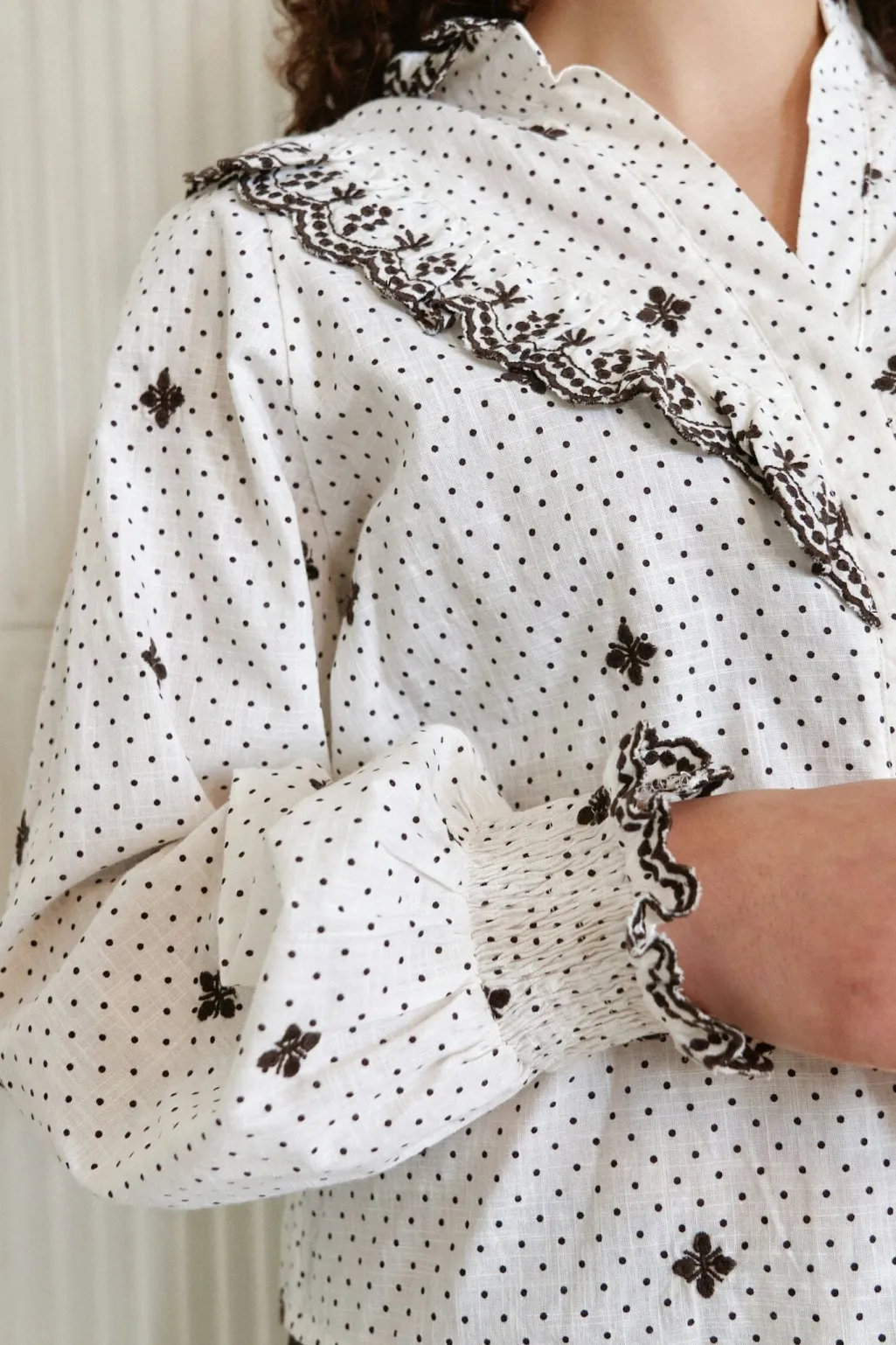 Nndegas Dot Blouse 167708