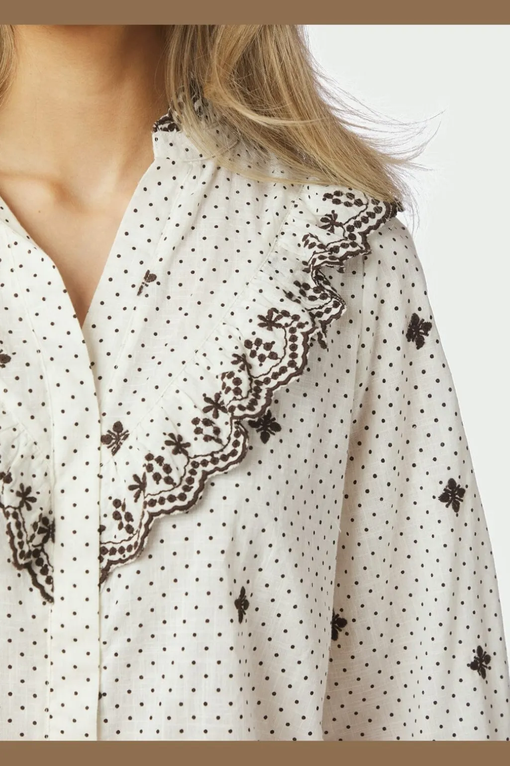 Nndegas Dot Blouse 167708