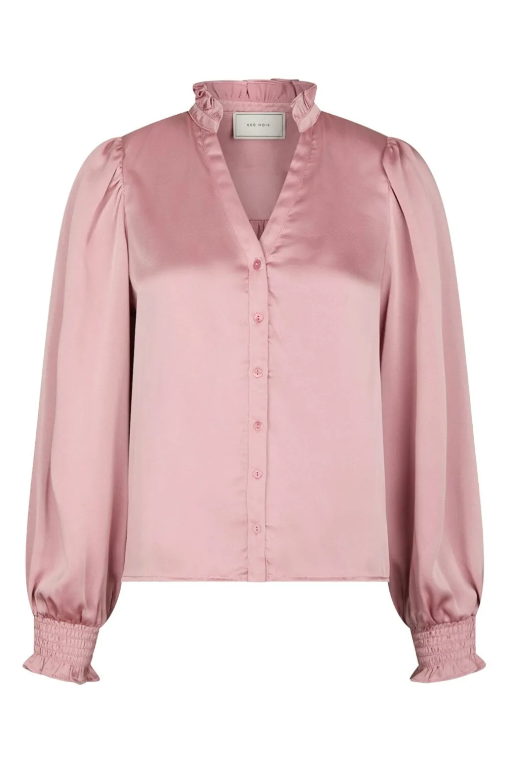 Nndelsie Drapy Sateen Blouse 167479