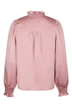 Nndelsie Drapy Sateen Blouse 167479