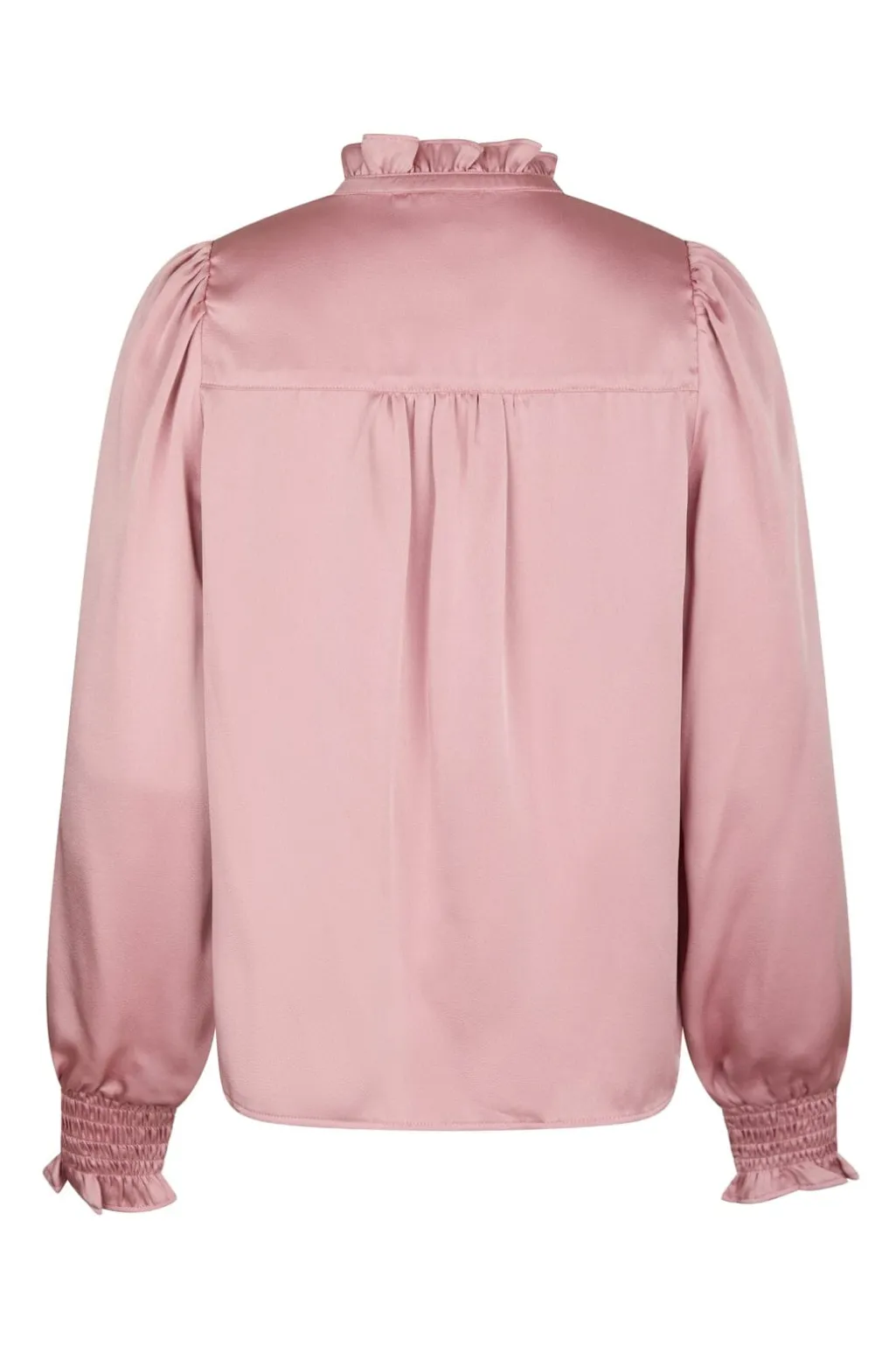 Nndelsie Drapy Sateen Blouse 167479
