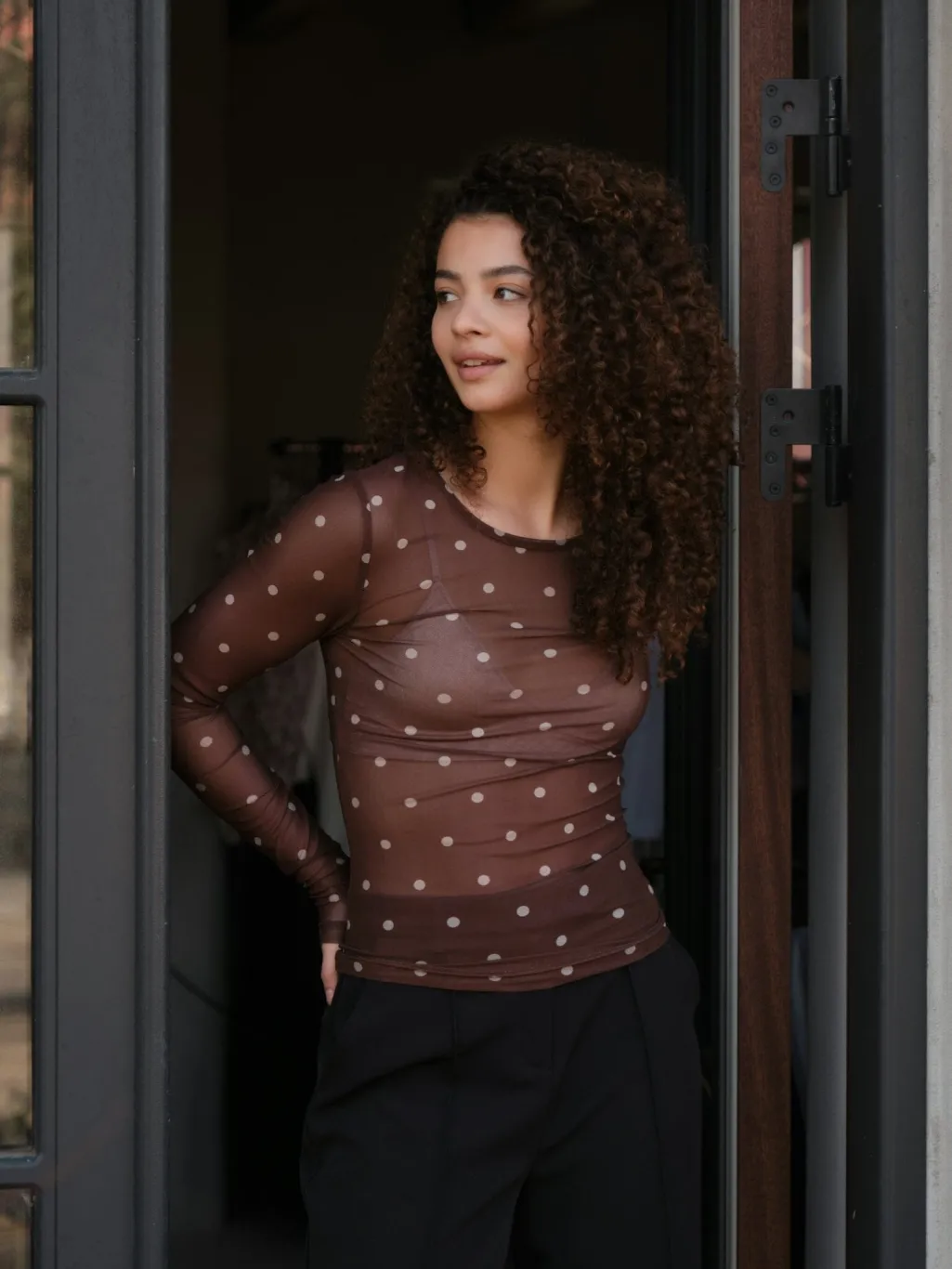 Nnella Dot Blouse 168270