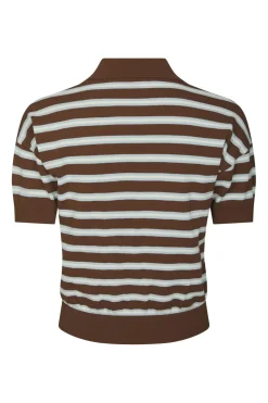 Nnemira Knit Polo Top 168576