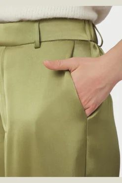 Nnemmett Heavy Sateen Pants 164136