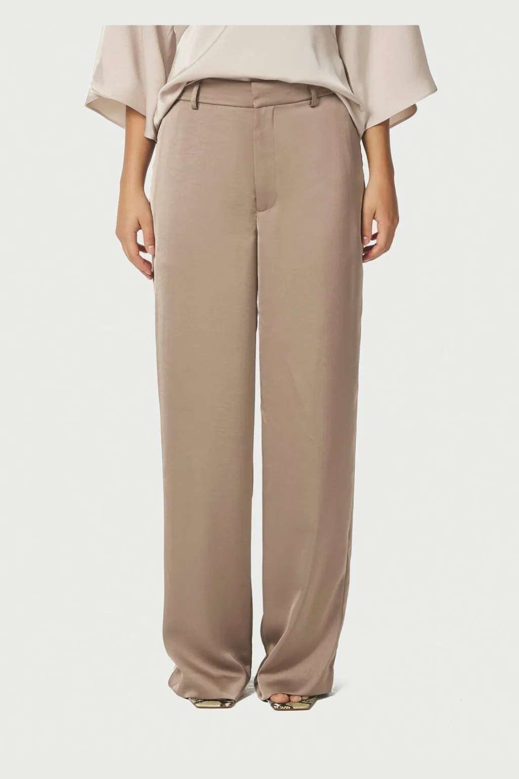 Nnemmett Heavy Sateen Pants 164136