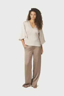 Nnemmett Heavy Sateen Pants 164136