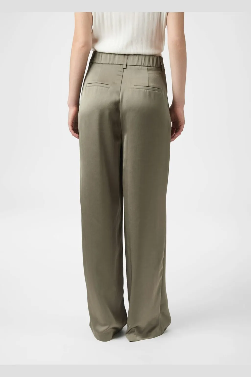 Nnemmett Heavy Sateen Pants 164136