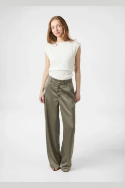 Nnemmett Heavy Sateen Pants 164136
