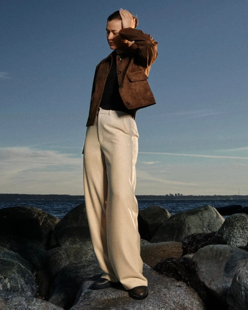Nnemmett Melange Pants 165059
