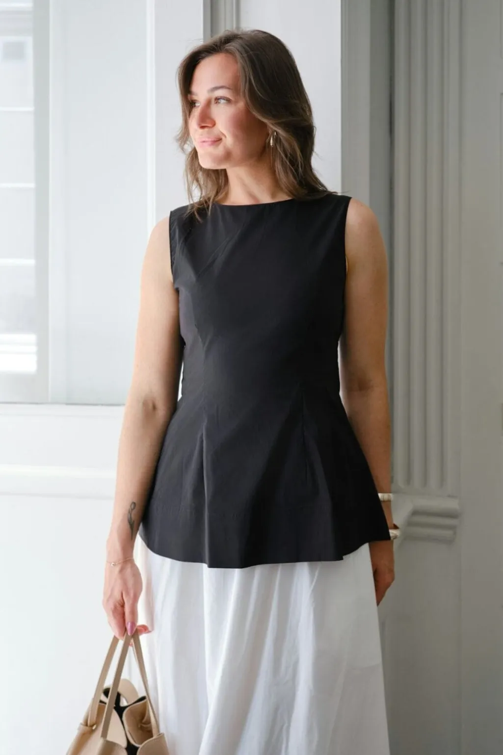 Nnesteves Poplin Top 165379