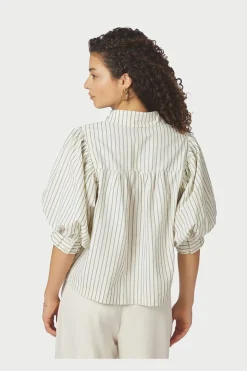 Nnetta Slim Stripe Shirt 168663