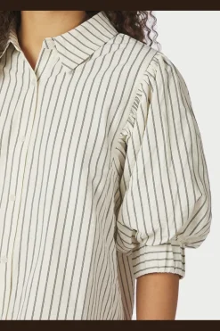 Nnetta Slim Stripe Shirt 168663