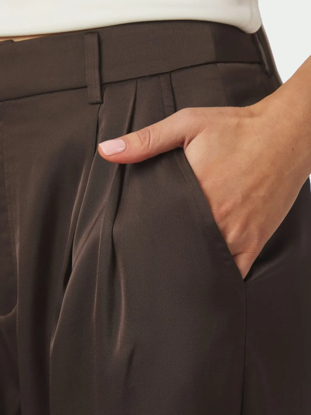 Nnfayla Drapy Satin Balloon Pants 167418