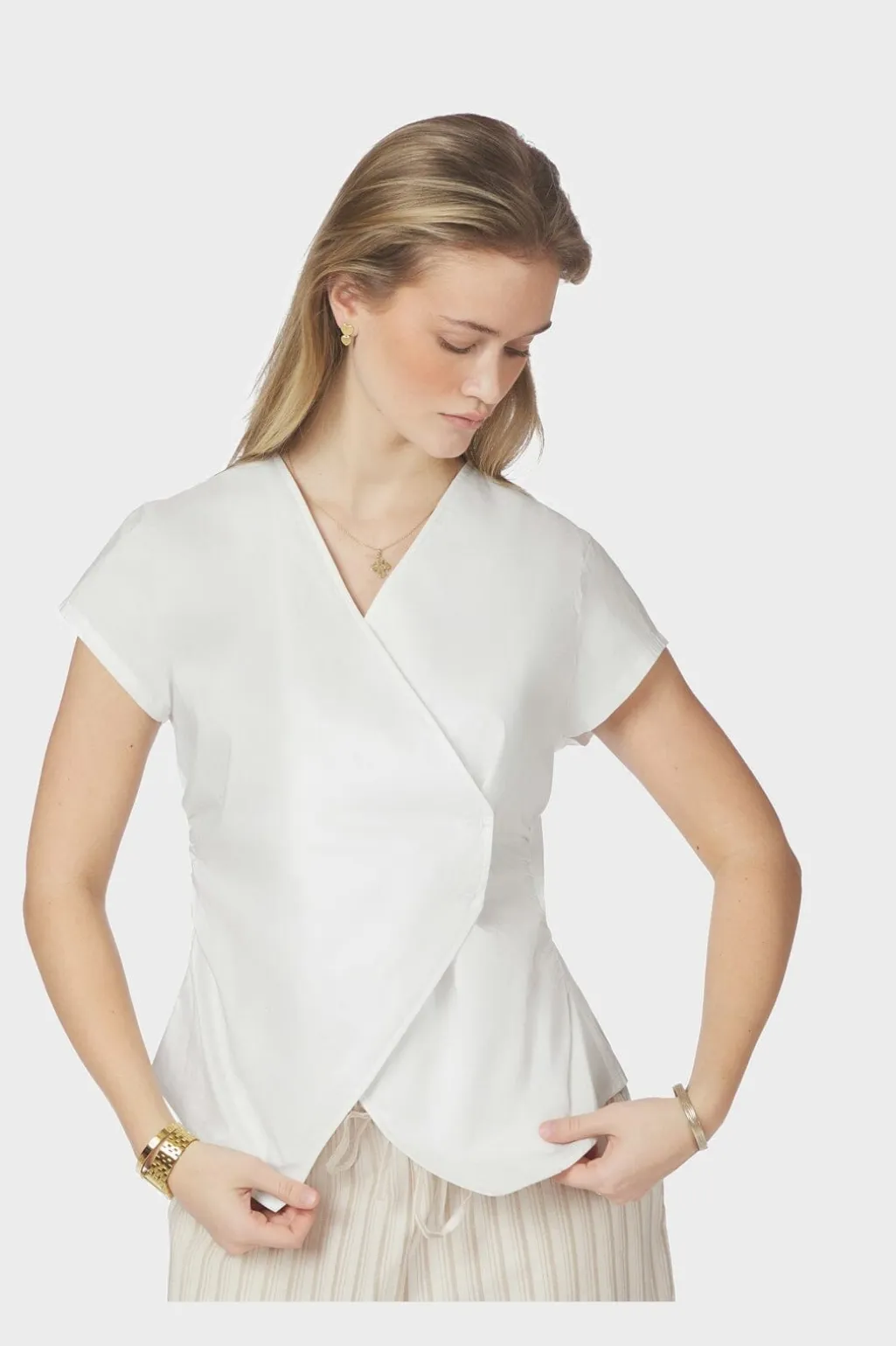 Nnfidi Poplin Top 168088