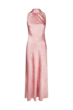 Nnfiona Pattern Satin Dress 168367
