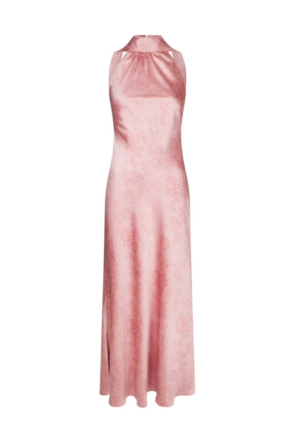 Nnfiona Pattern Satin Dress 168367