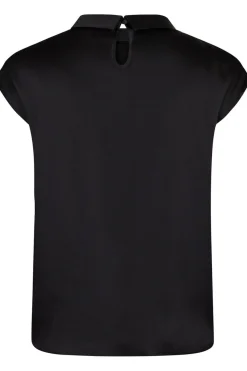 Nnfleur Drapy Satin Blouse