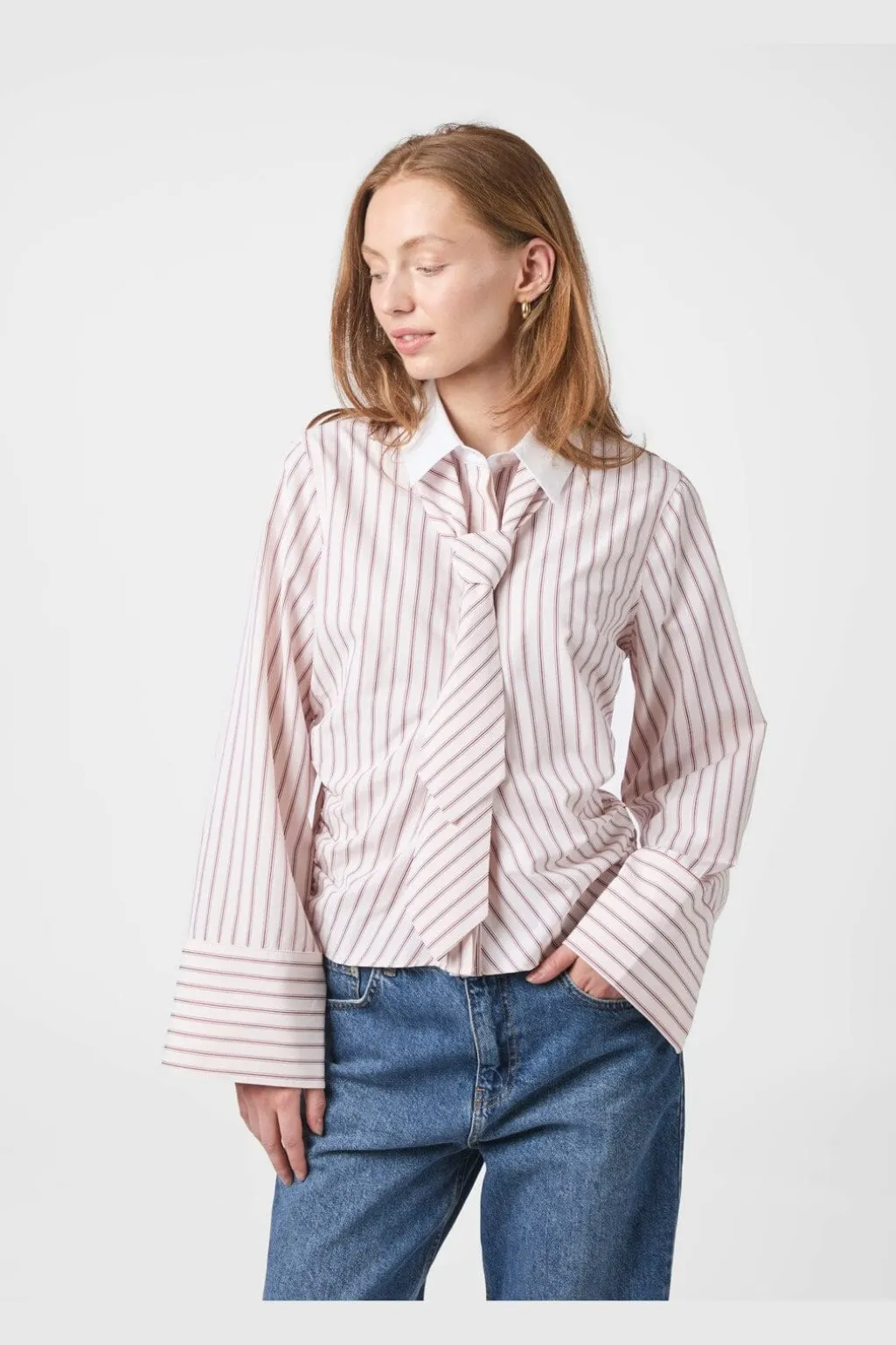Nnfrancesca Stripe Shirt 165981