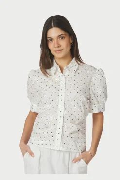 Nnfrannie Dot Shirt 166006