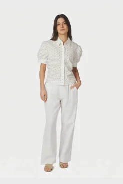Nnfrannie Dot Shirt 166006