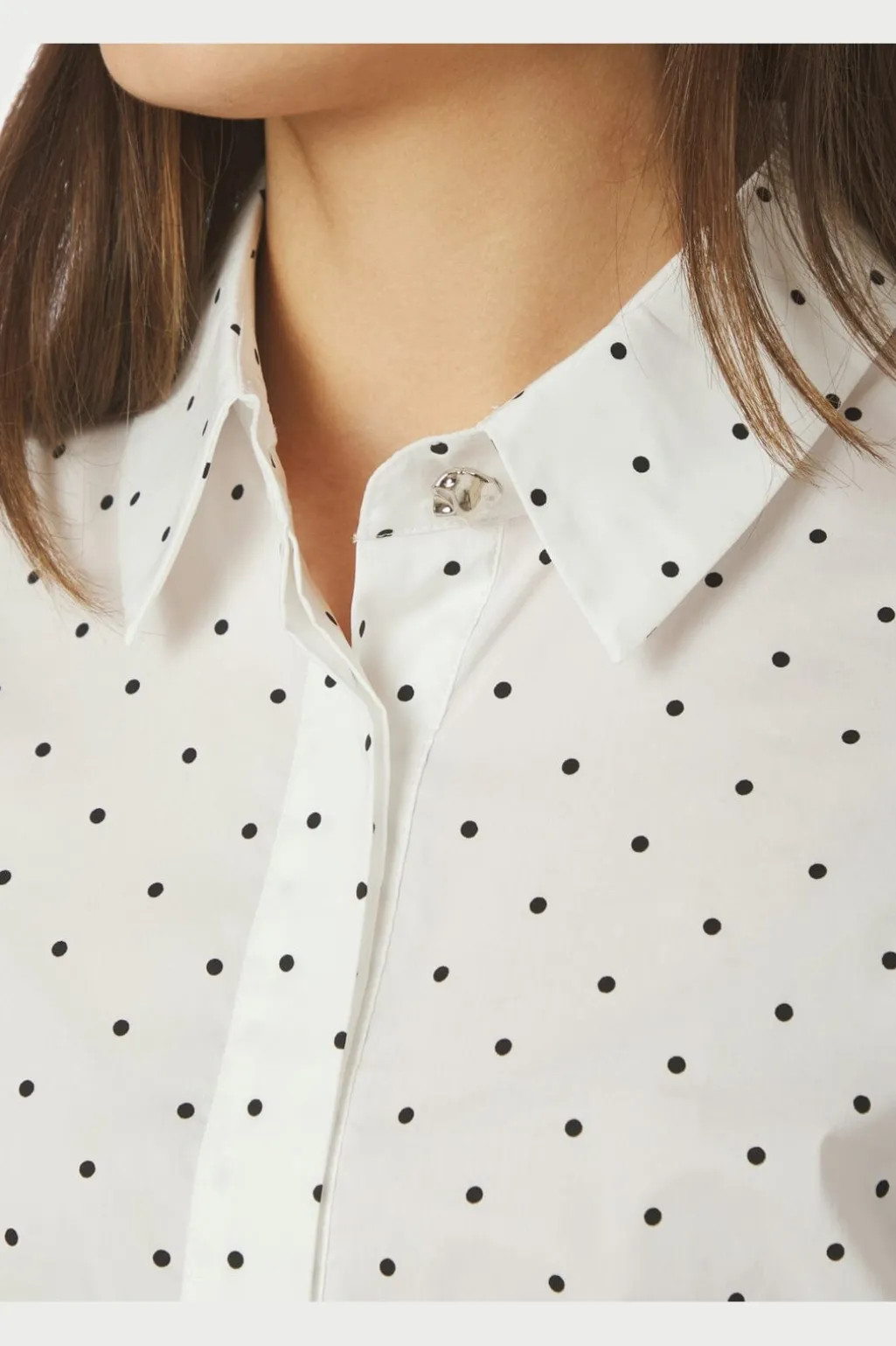Nnfrannie Dot Shirt 166006